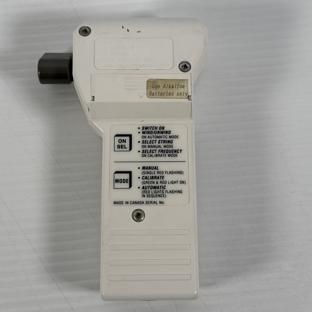 Vintage Kraus String Master Electronic Motorized Guitar Tuner