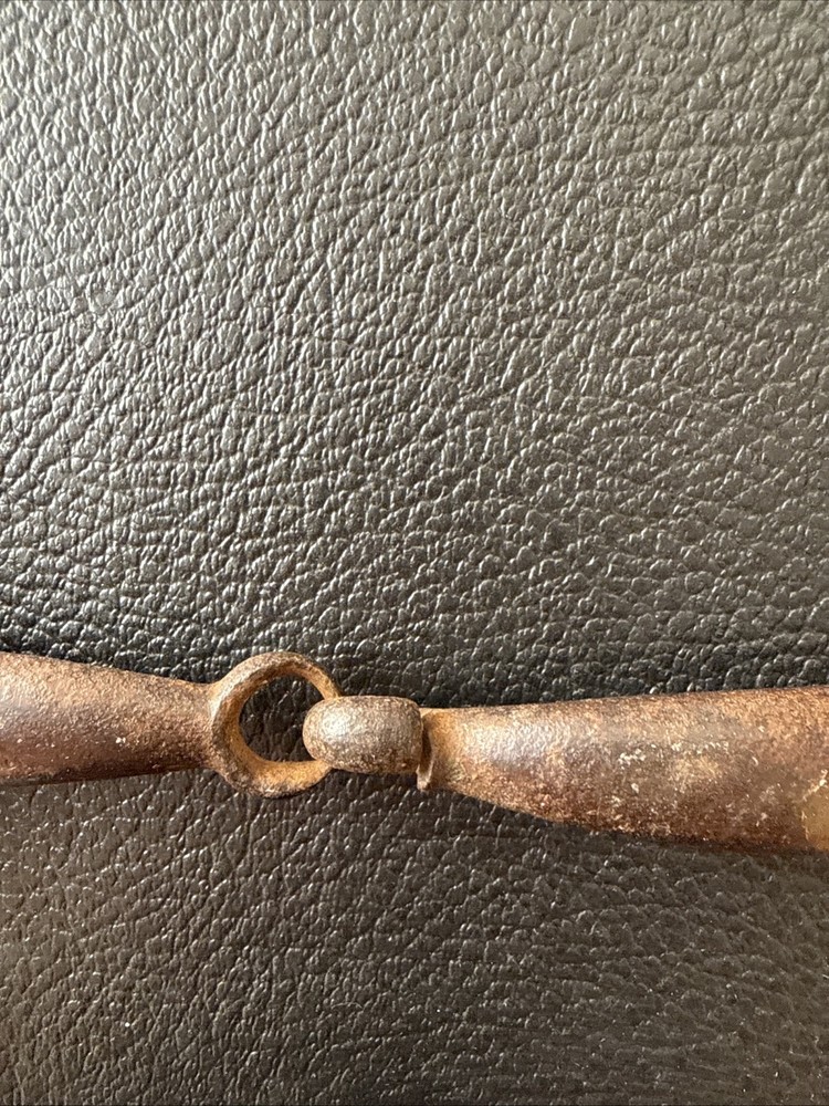 Antique Iron Horse Snaffle Bit