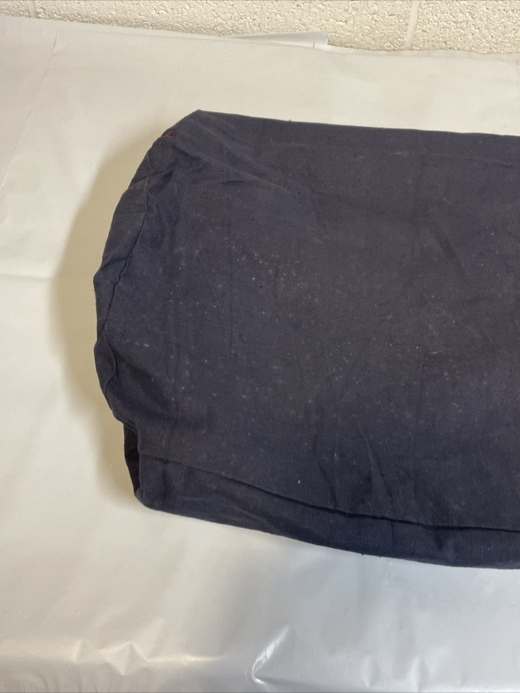 WW2 US Navy Blue Denim Barracks Laundry Drawstring Bag Sack USN 1940’s