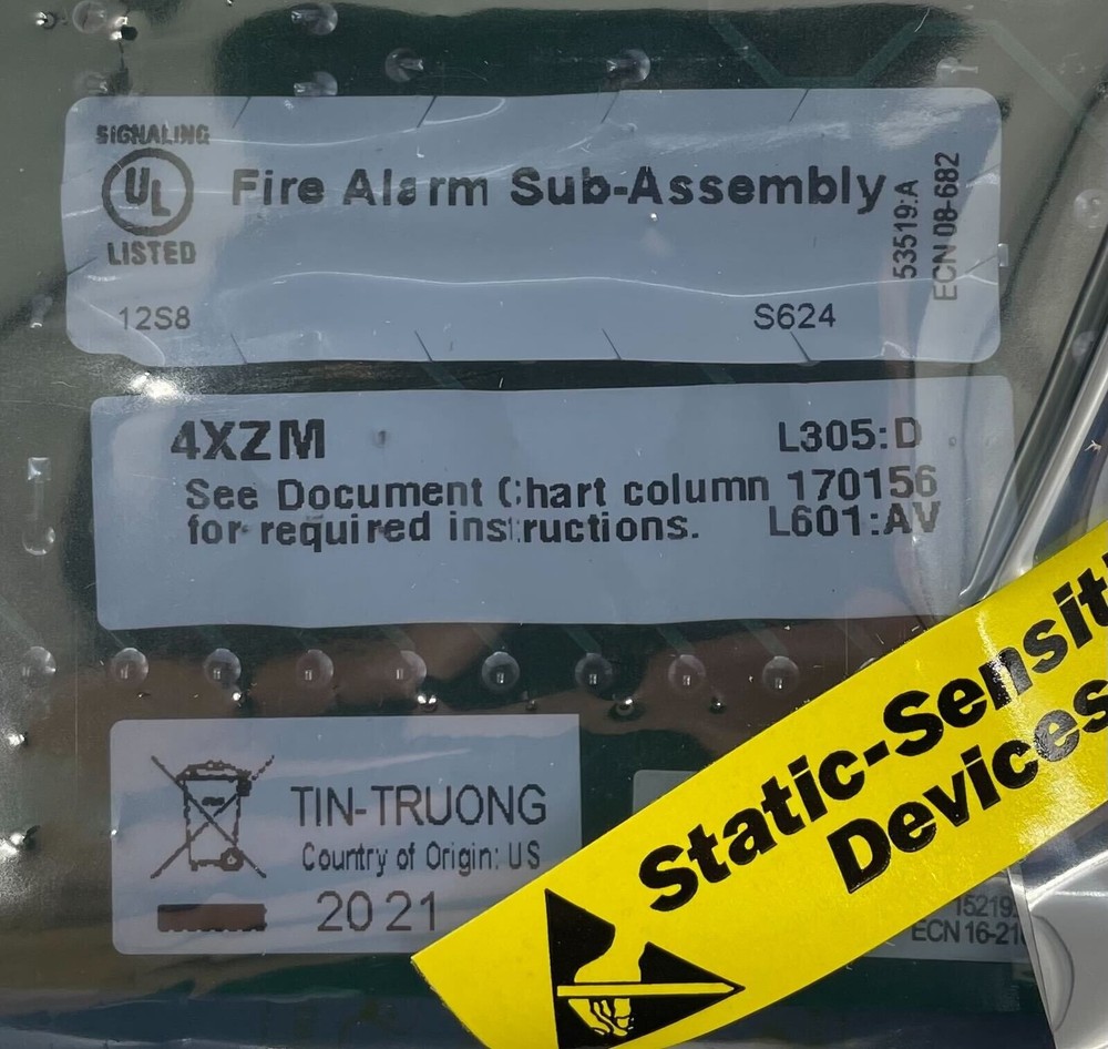 Notifier 4XZM - Same Day Shipping (SEALED)