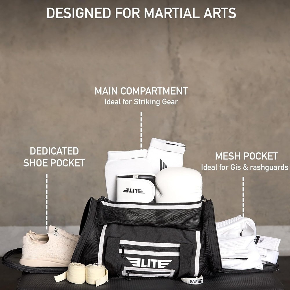 Large Capacity Boxing Gym Bag with Multiple Pockets