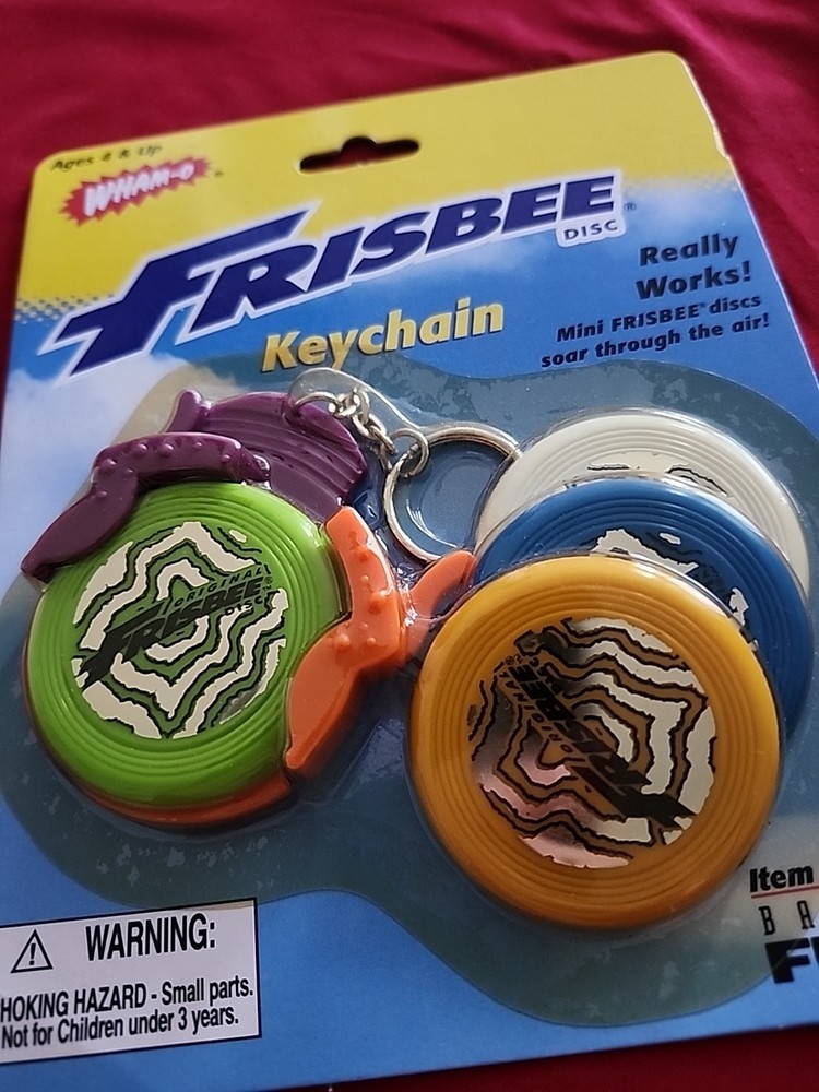 Frisbee Classic Games Keychain Sealed