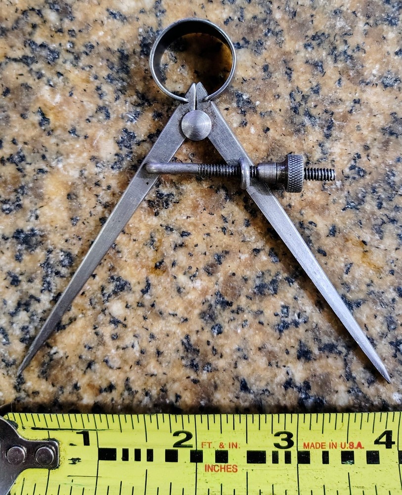 🗽 VINTAGE 4" DIVIDER MACHINIST/TOOLMAKER