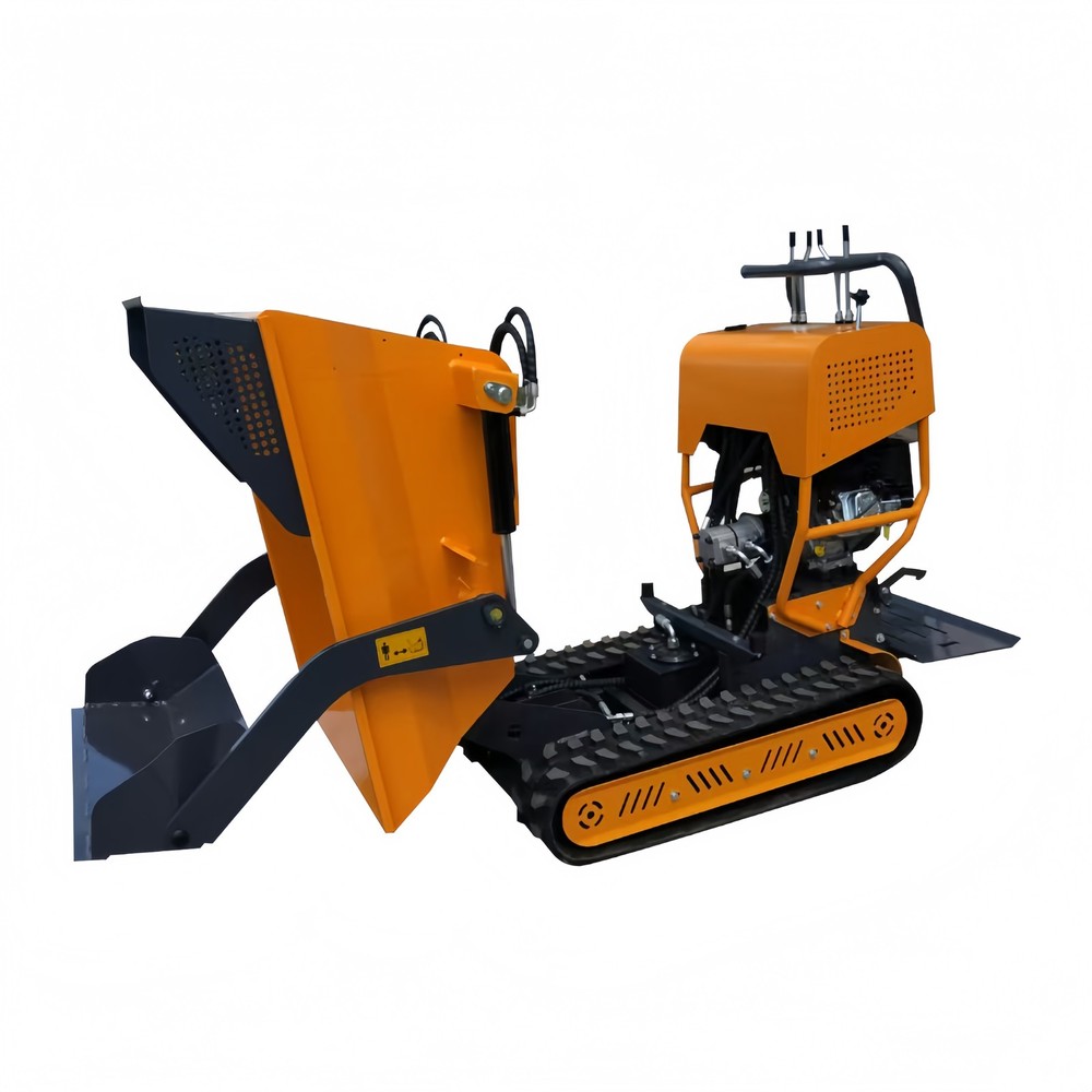 6.5HP Rato Engine EPA Mini Tracked Wolfequip Self-Loading Crawler Dumper