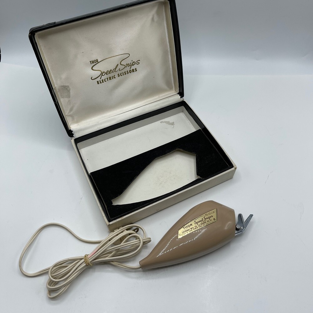 Vintage Thor Speed Snips Electric Scissors Model 1010A