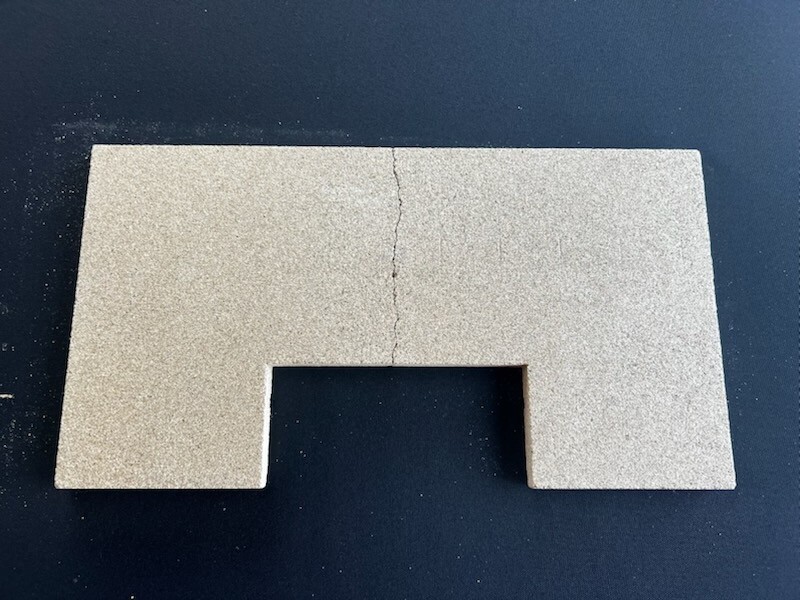 Glow Boy Firebrick panel fiberboard *BROKEN*