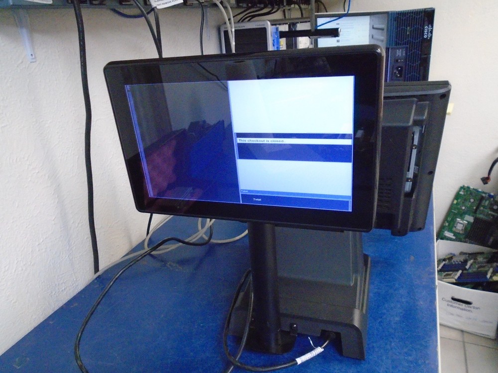 NEC E-POS System EP-5530 15" Touchscreen POS system with back display