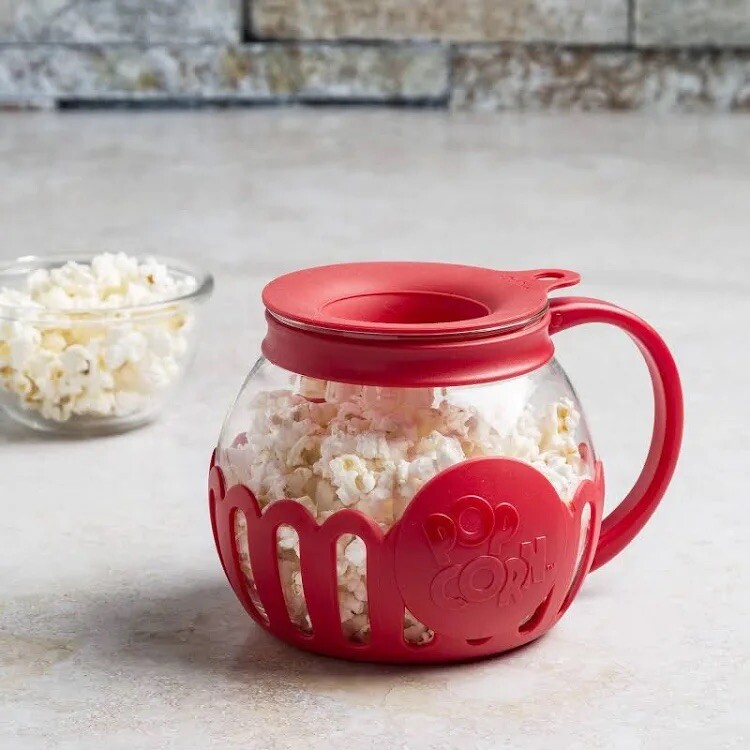 New open box Ecolution Premium Microwave Popcorn Popper 3 Quart Capacity