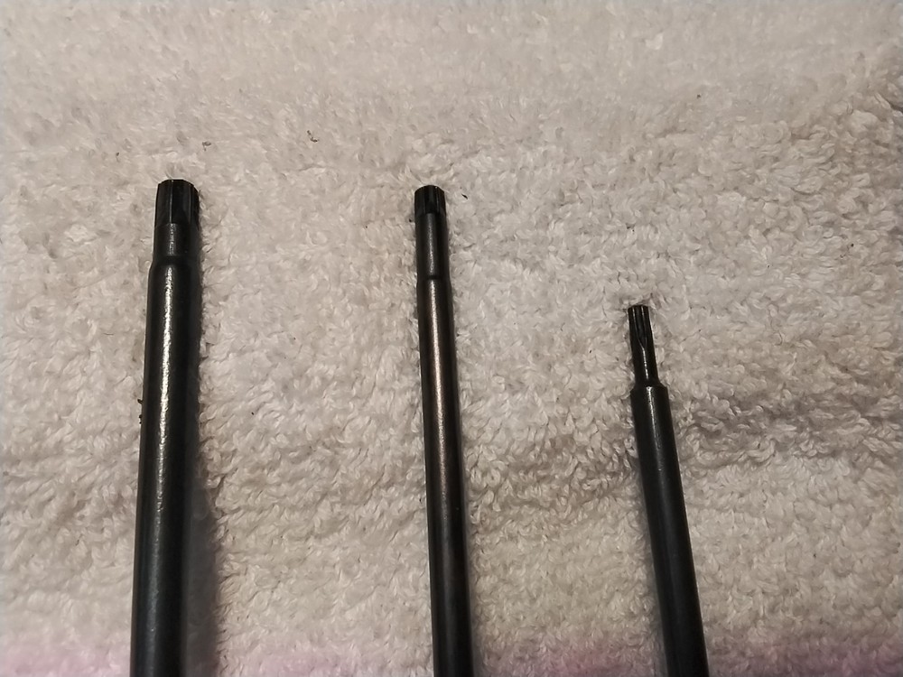 3pc STANLEY TORX SCREWDRIVER HANDLE SET USA 🇺🇸