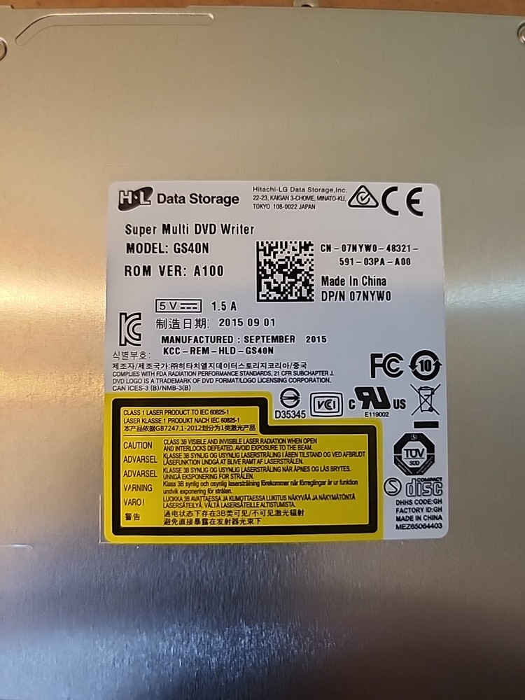 GS40N DVD Writer HL Data Storage