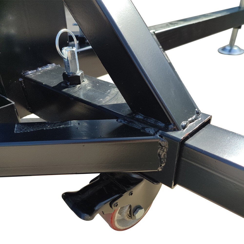 Height Adjust 2Layers Stage Bracket with 16 Lights Position Stand with Wheels