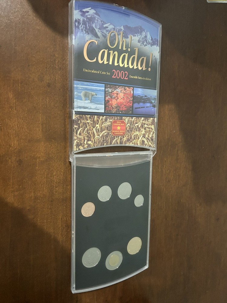 2002 royal canadian mint uncirculated sets