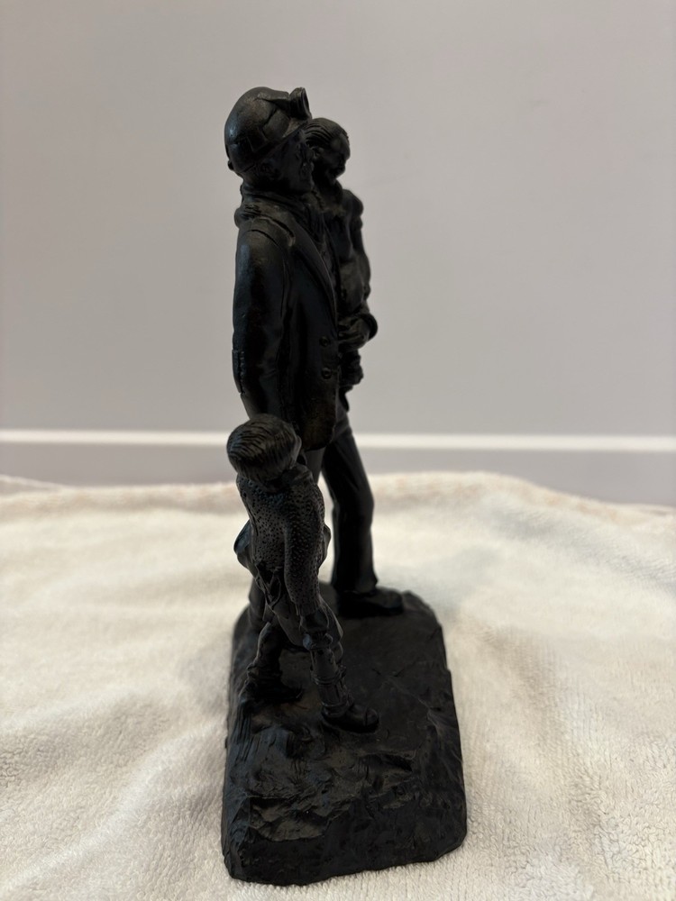 Kingmaker Welsh Coal Miner Figurine “Comming Home”