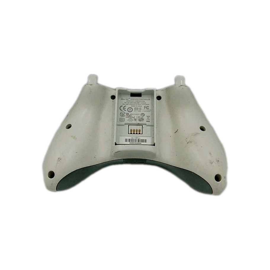 Genuine Microsoft Xbox 360 Wireless Controller White(missing Battery Pack)...134