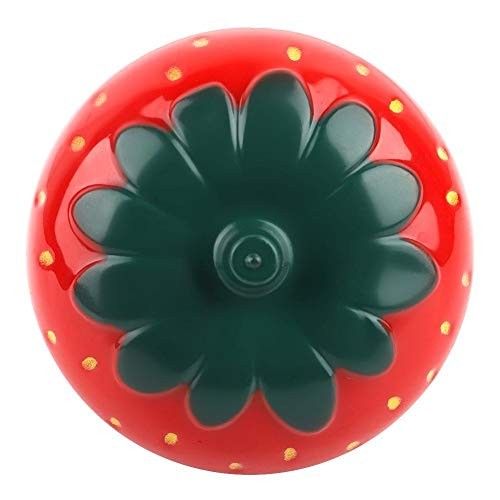 Kitchen Timer Strawberry Shaped Wind Up 60 Minutes Manual Countdown