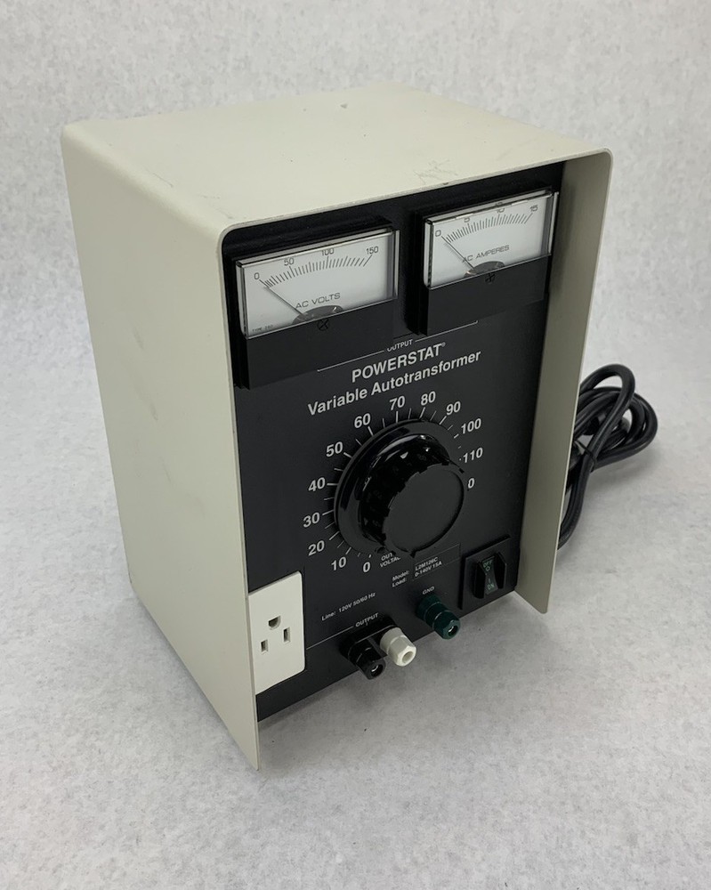 Warner Electric L2M126C Powerstat Variable Autotransformer - Tested