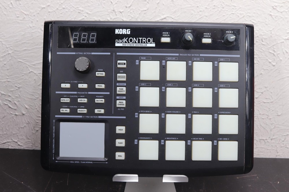KORG padKONTROL MIDI Studio Controller KPC-1 USB Cable No box