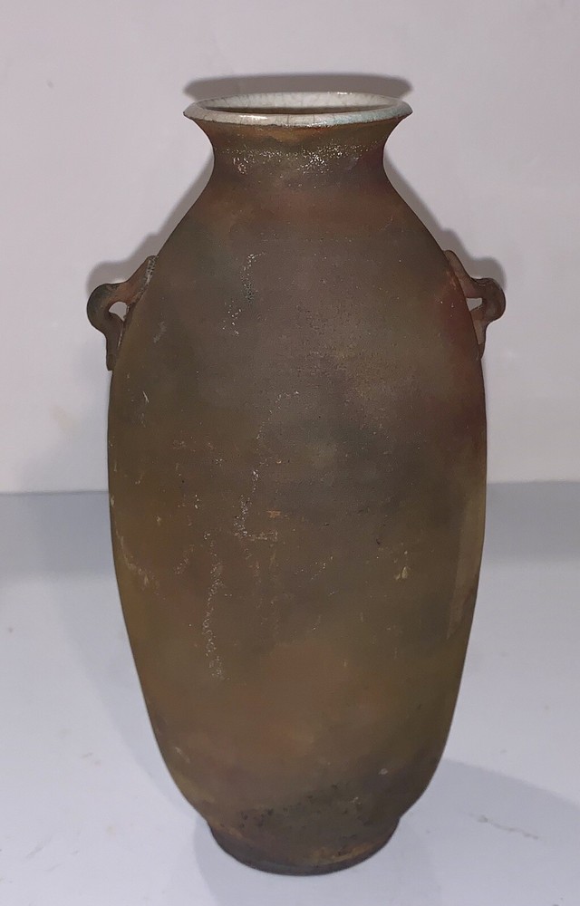 Richard Dick ROHLEDER 9” Pottery Vase ~ Signed On Bottom