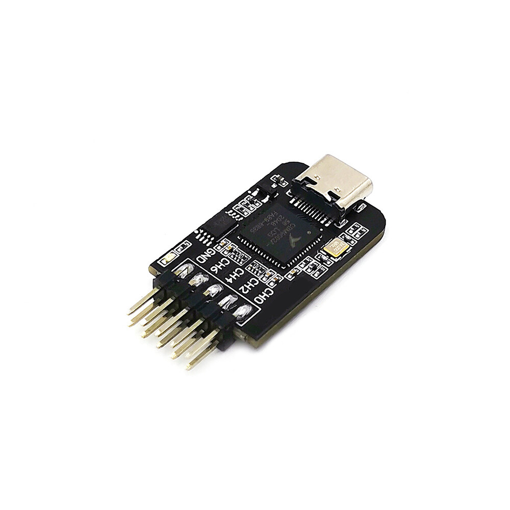 8 Channel Mini Logic Analyzer Type-C MCU Arm FPGA Debugging Tool 24m Sampling