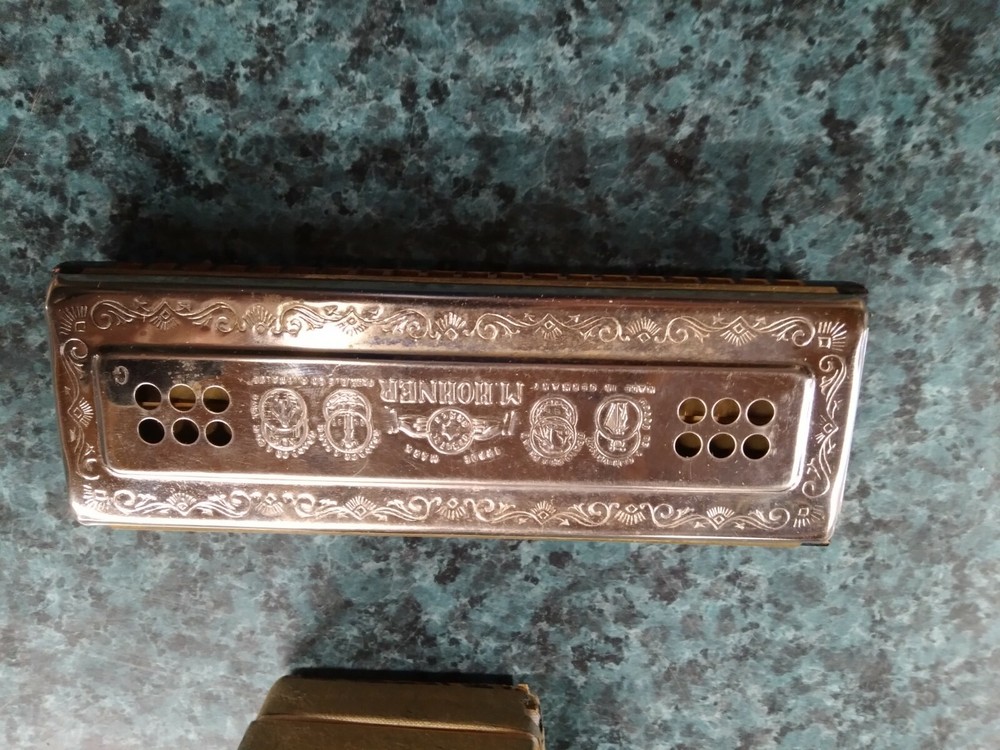 VTG HOHNER ECHO HARP HARMONICA W/ORIGINAL BOX