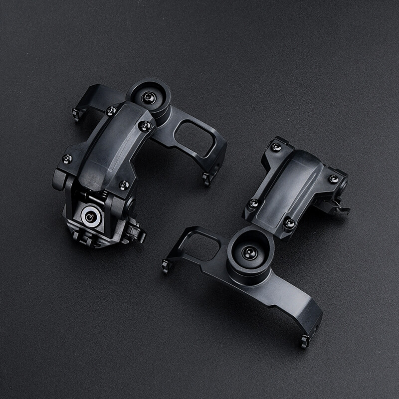 Tactical 360°Rotation Helmet Mount Adapter Headset Bracket FAST Wendy Helmets US