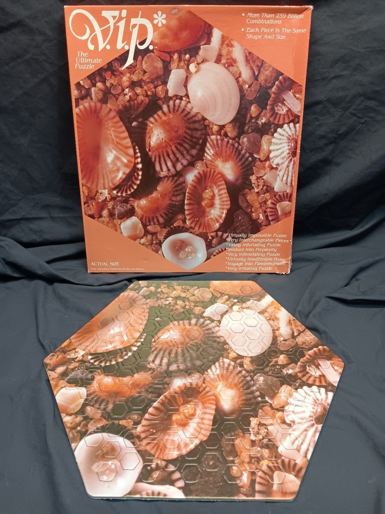 Vintage 1982 VIP The Ultimate Puzzle- Never Used- Virtually Impossible Puzzle