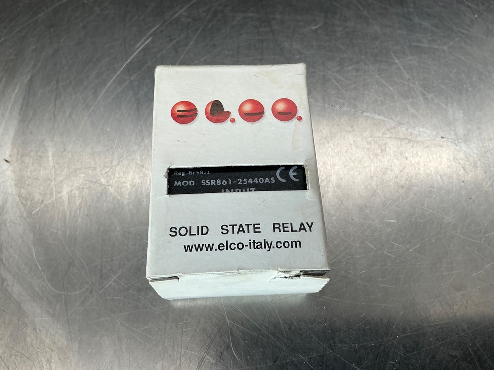 Elco SSR861-25440AS Solid State Relay 3-32vdc Input