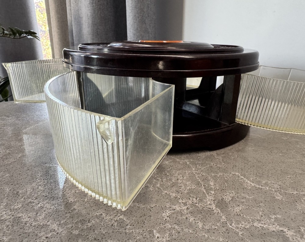 Vintage USSR Bakelite Storage Box Soviet Desk Decor