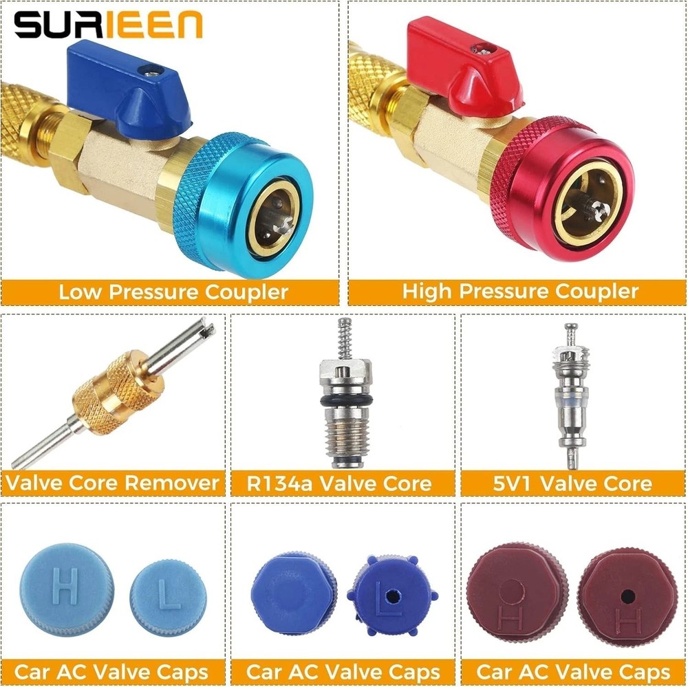 Adjustable Valve Core Removal Set