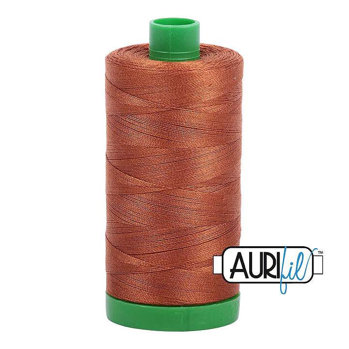 Aurifil 40WT LARGE SPOOLS Solid Variegated Mako Cotton Thread - 1094 Yds Each