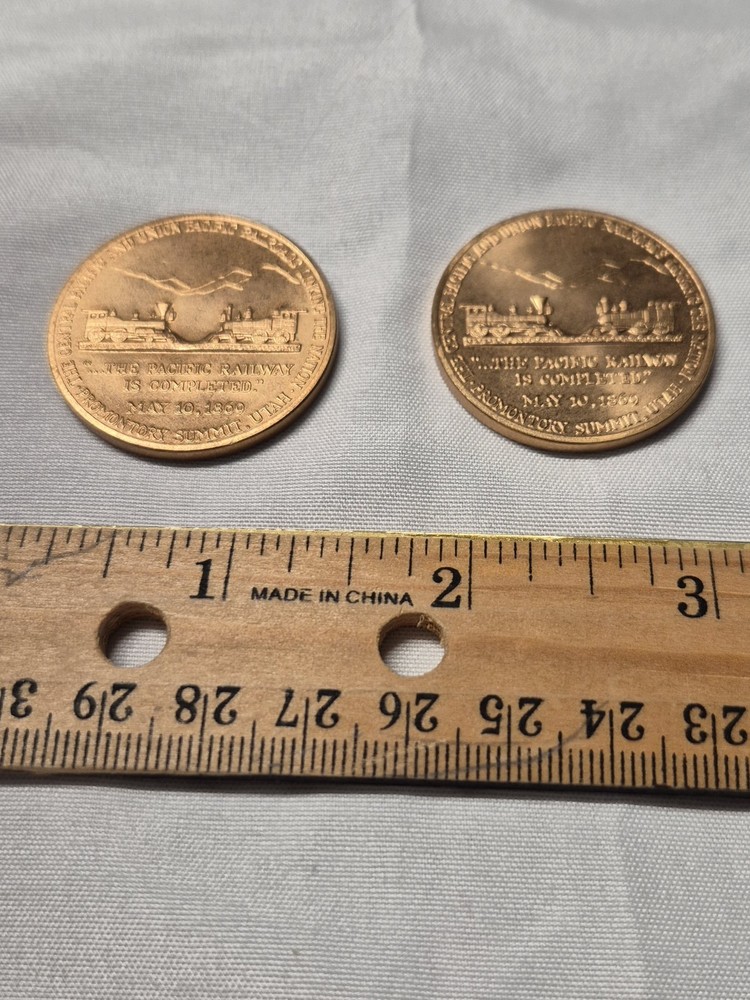 2 Golden Spike Coins