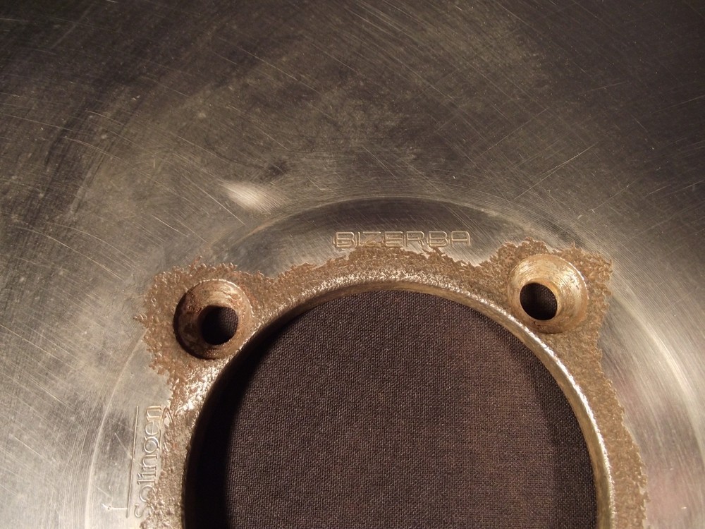 OEM Bizerba VS12 Slicer blade 13 5/8" 4 hole.