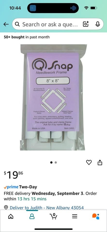 Needlework System 4 Q-Snap Clamp attachment and 2 Q-Snap Frames