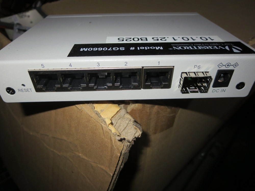 Versitron SG70660M Optic Ethernet Switch