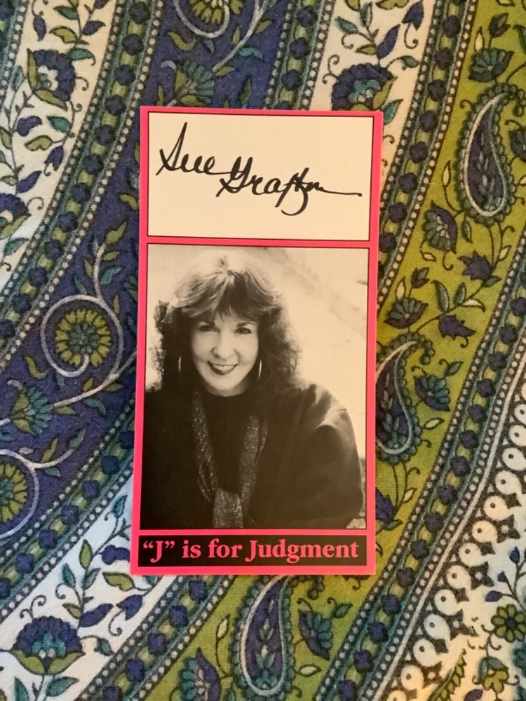 Sue Grafton Signed Bookplates
