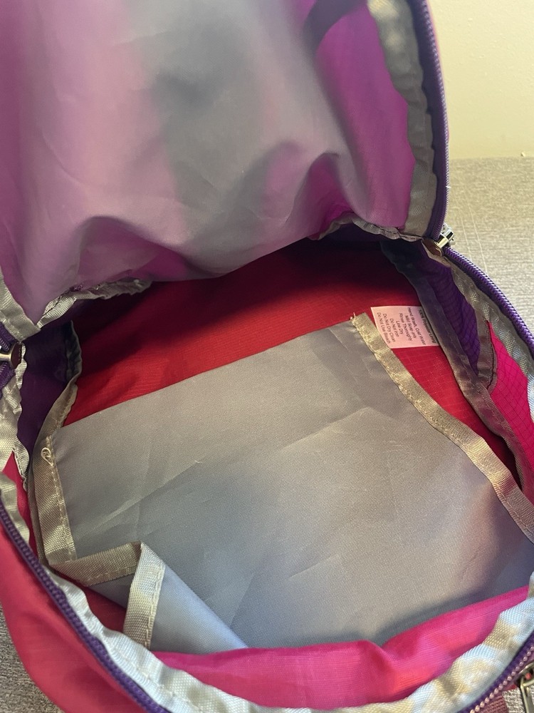 Cloudveil Backpack Pink Purple Lightweight Removable Foam Insert