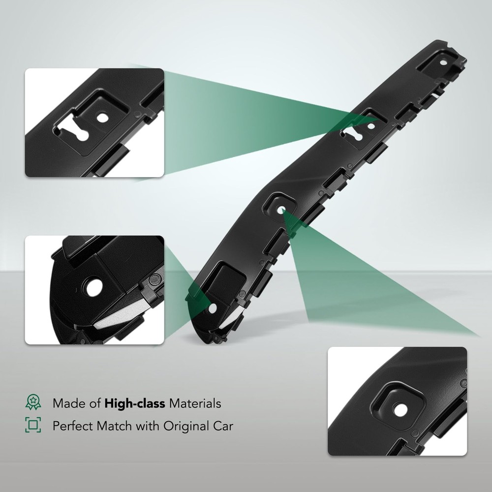 Rear Passenger Lower Side Bumper Bracket Compatible with Ford Escape 2017-2019