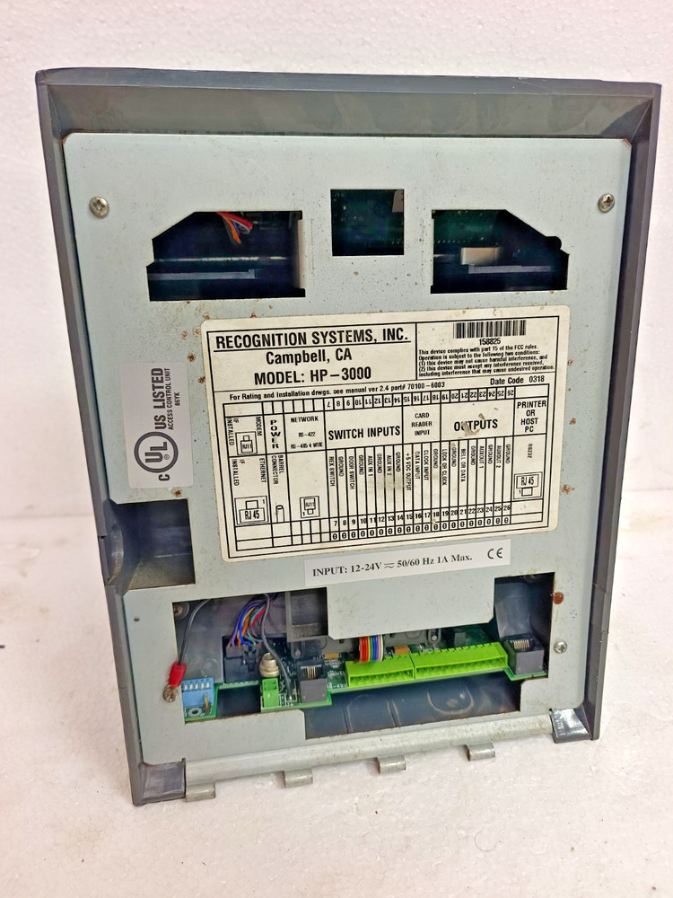 Schlage Biometric HandPunch 3000 Hand Reader Clockwith Ethernet