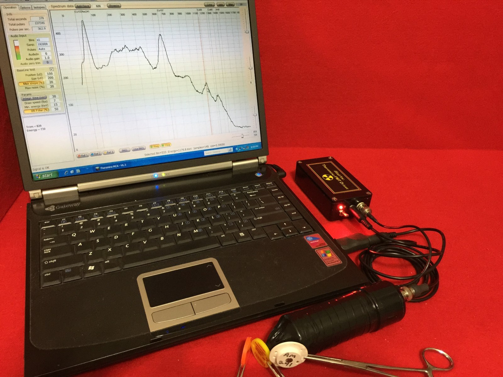 LYSO Scintillator Crystal for Gamma Radiation Scintillation Detector naitl