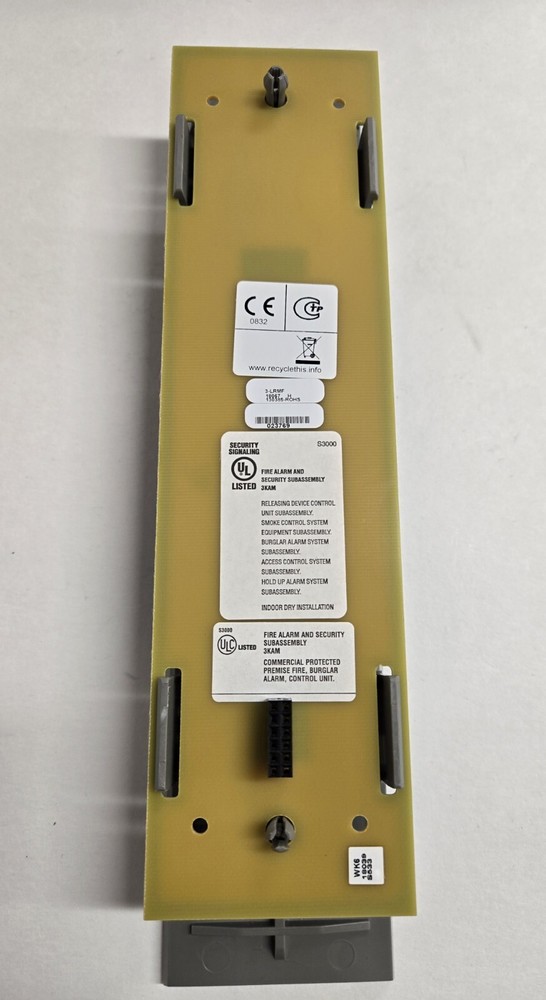SECURITY SIGNALING FIRE ALARM AND SECURITY SUBASSEMBLY 3-LRMF.