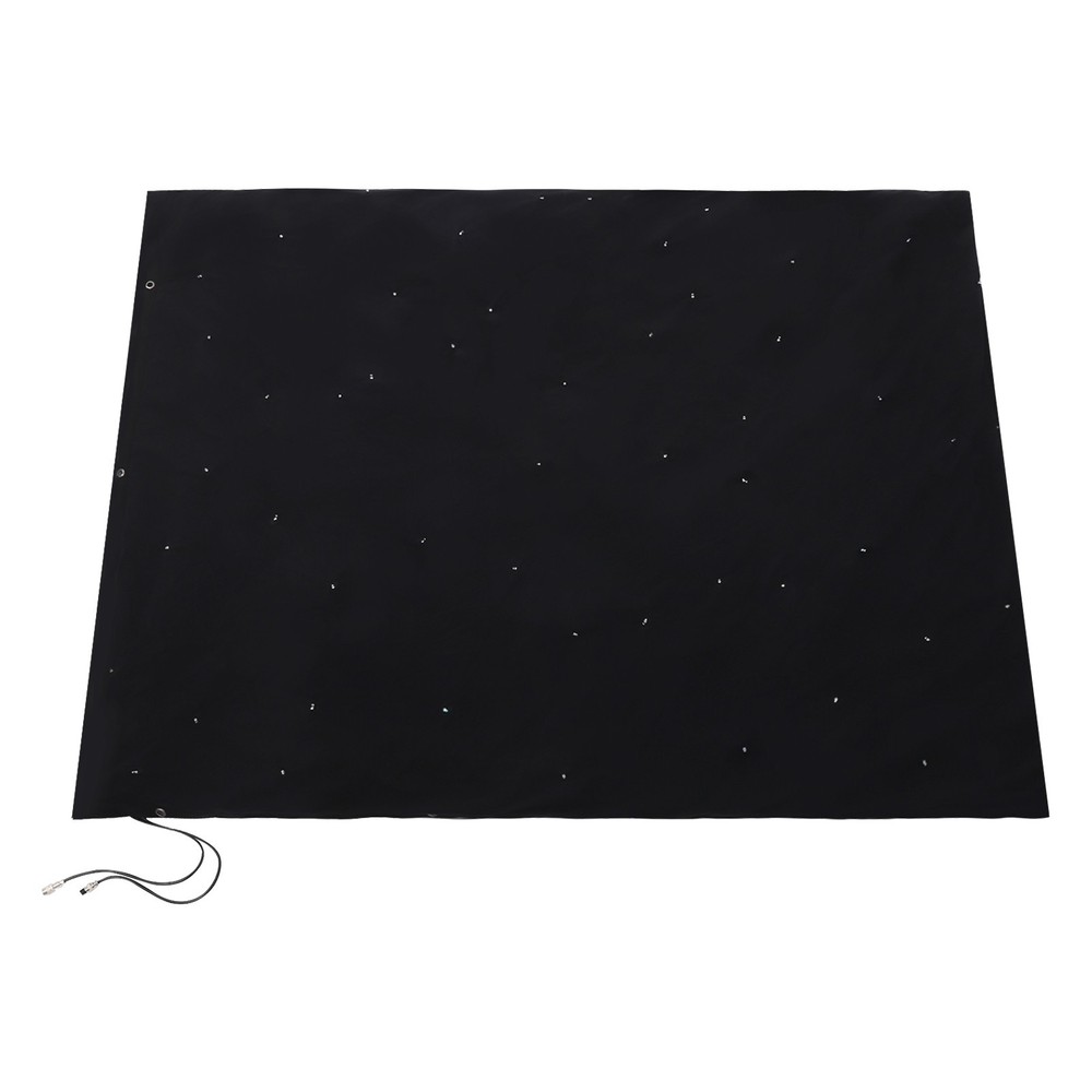 LED Stage Star Backdrop Wall Mounted Square Starry Sky Curtain Background Decor