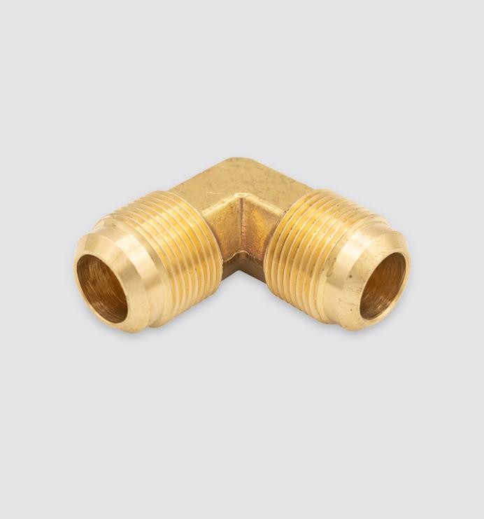 PYTHON 6510 Elbow 1/2" Brass 700 PSI Flare x MNPT