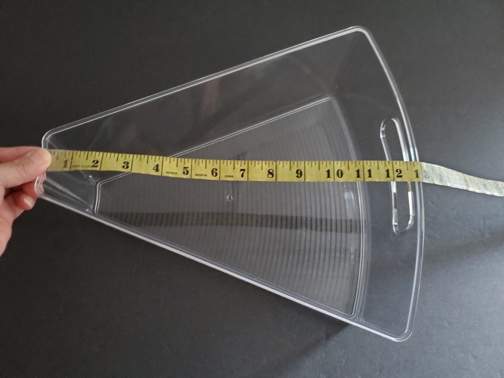 3 Plastic Storage Conditioners With Front Handle New