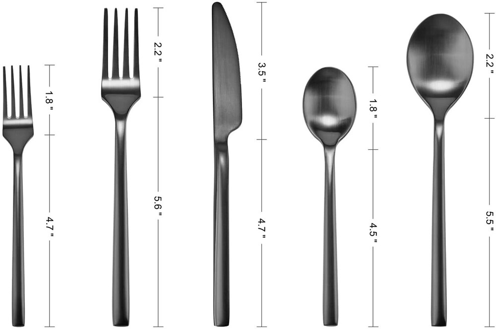 4 Set 20 Pieces Flatware Set,Silverware Set With Mirror Finish,Utensil Sets