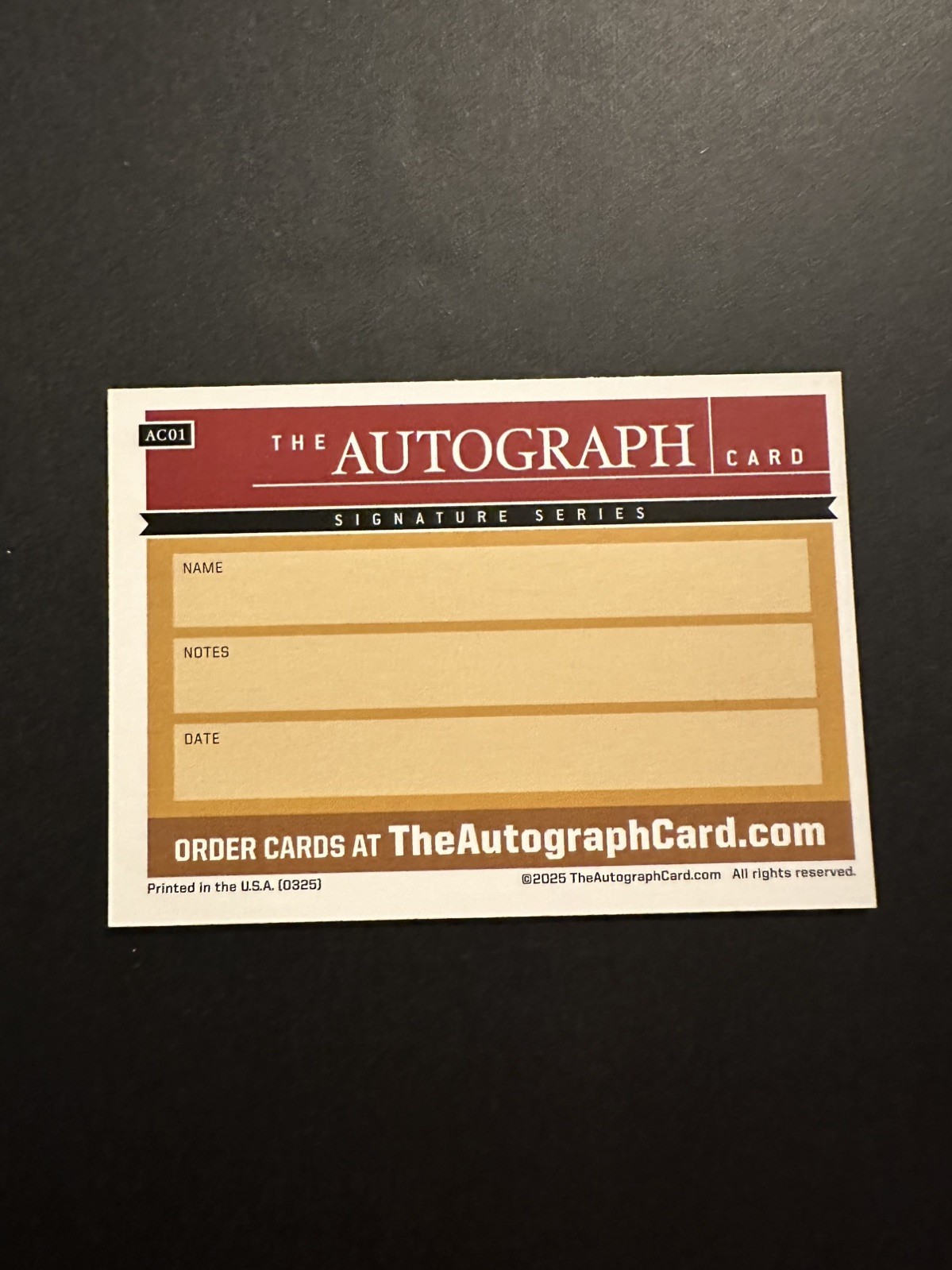 JAMES MARSTERS SPIKE BUFFY THE VAMPIRE SLAYER SIGNED AUTOGRAPH CARD IN PERSON