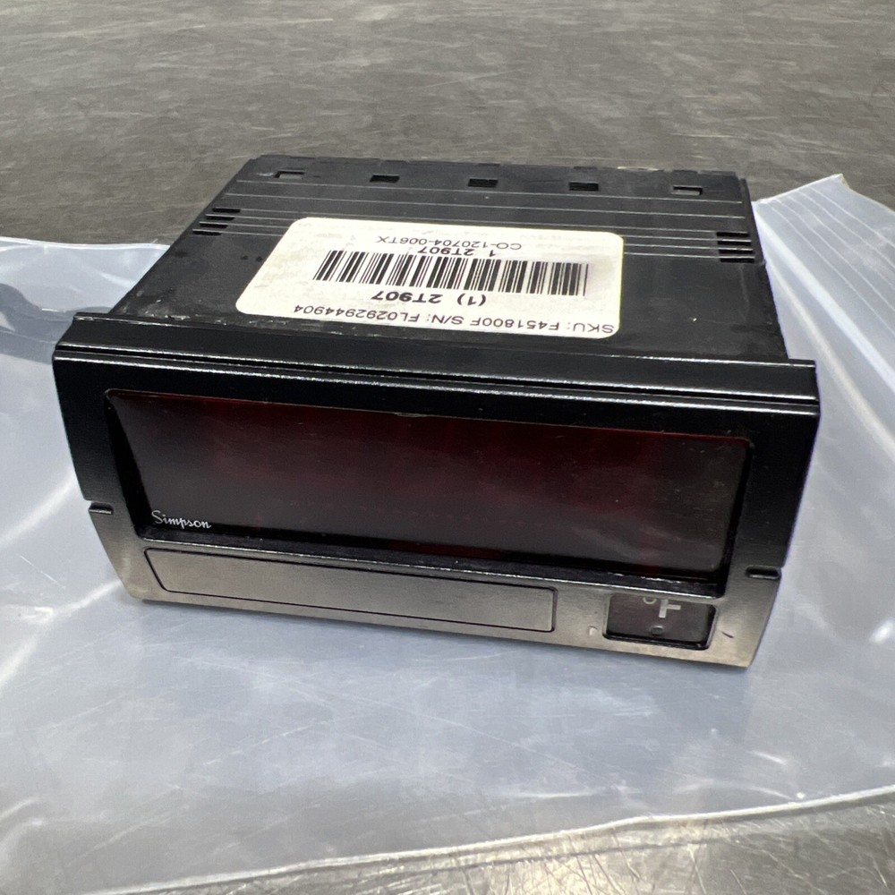 Simpson F451800F Controller Used Surplus