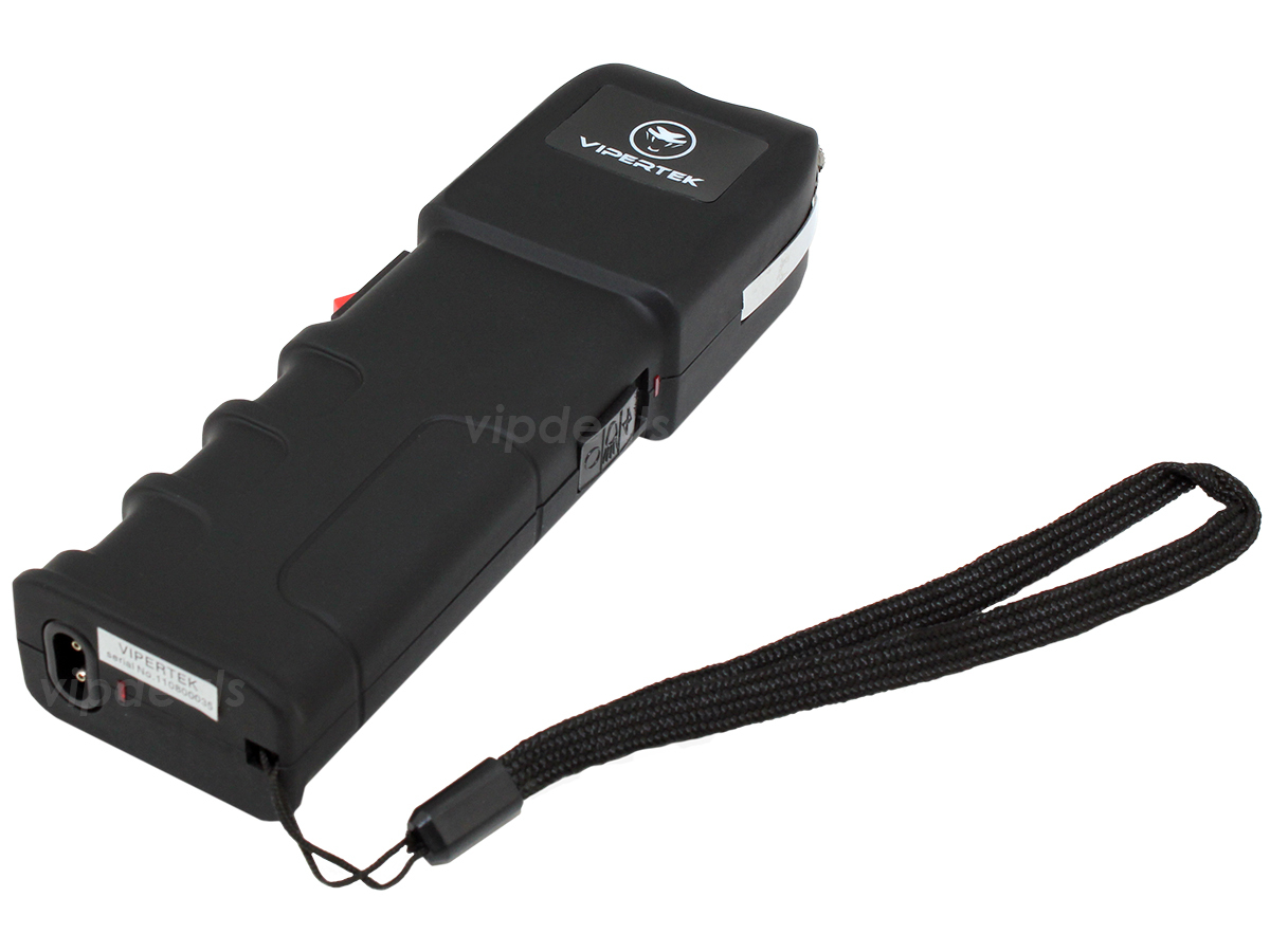 VIPERTEK Stun Gun VTS-989 - 700BV Heavy Duty Rechargeable LED Flashlight