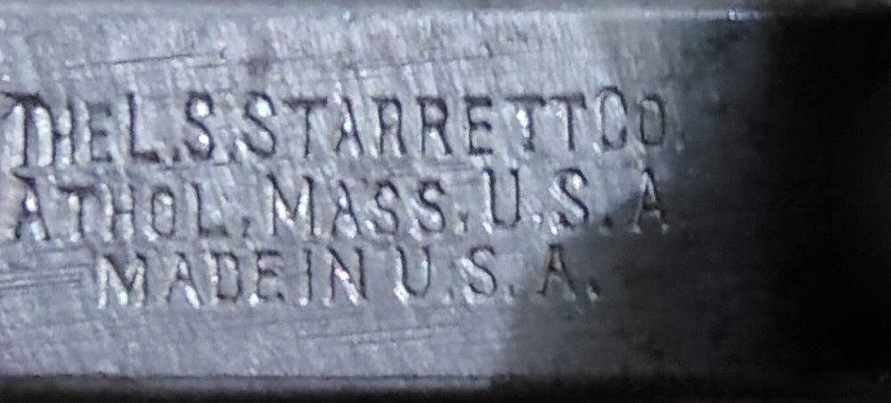 🗽L S. STARRETT 4" OD CALIPER