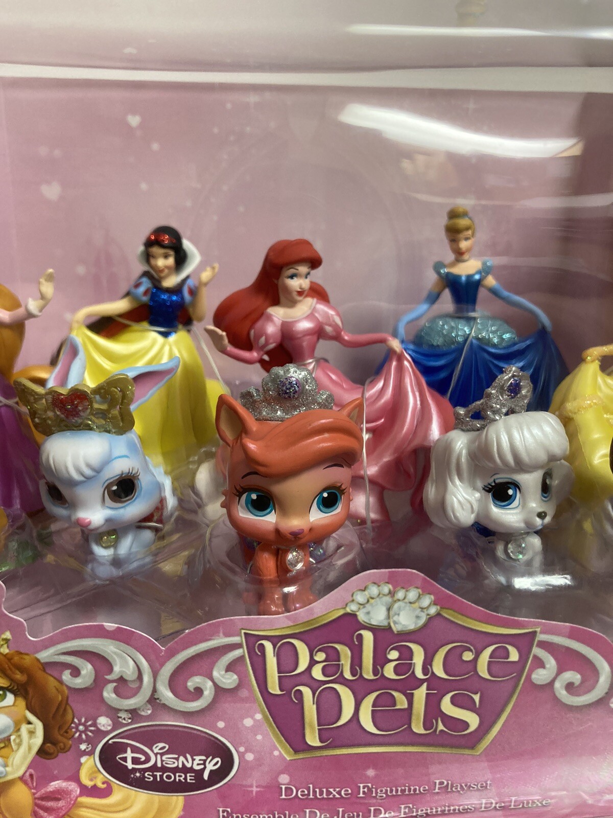 Disney Store Palace Pets 10 Piece Figurine Playset - NEW
