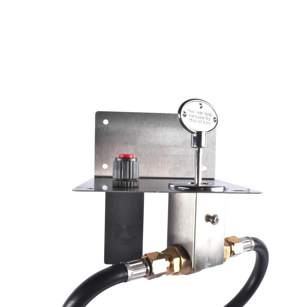 Stainless Steel Rectangular Fire Pit Pan Fire Pit Burner Kit with H-Burner